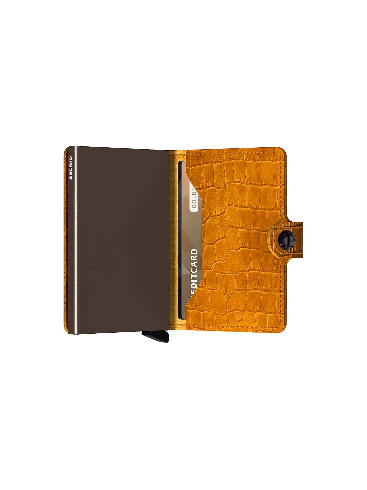 SECRID | Geldbörse - Miniwallet Cleo Mini Ochre Brown | 